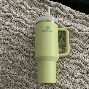 Stanley Green Tumbler with Straw